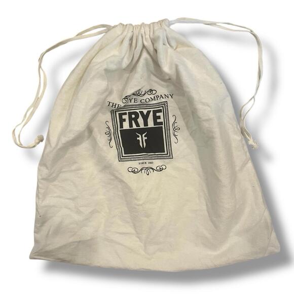 Frye Dust Bag for Leather Boots, Shoes, Purse - Storage Authentic 17” Drawstring - Picture 1 of 5